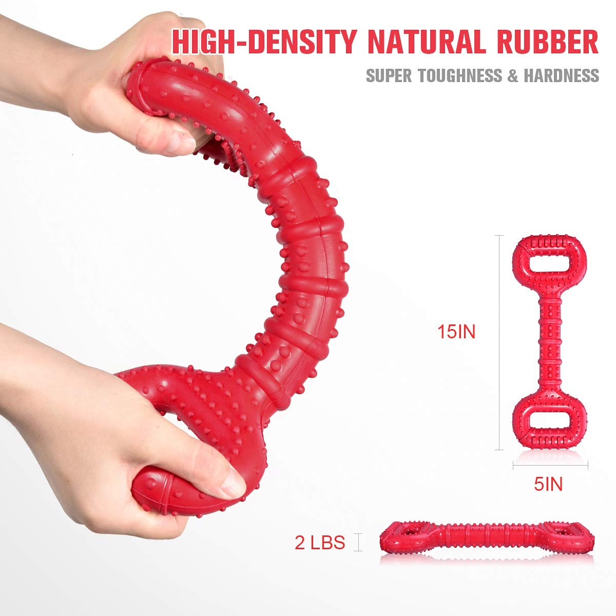 Feeko Dog Toys for Aggressive Chewers Large Breed, Interactive Dogs Toy