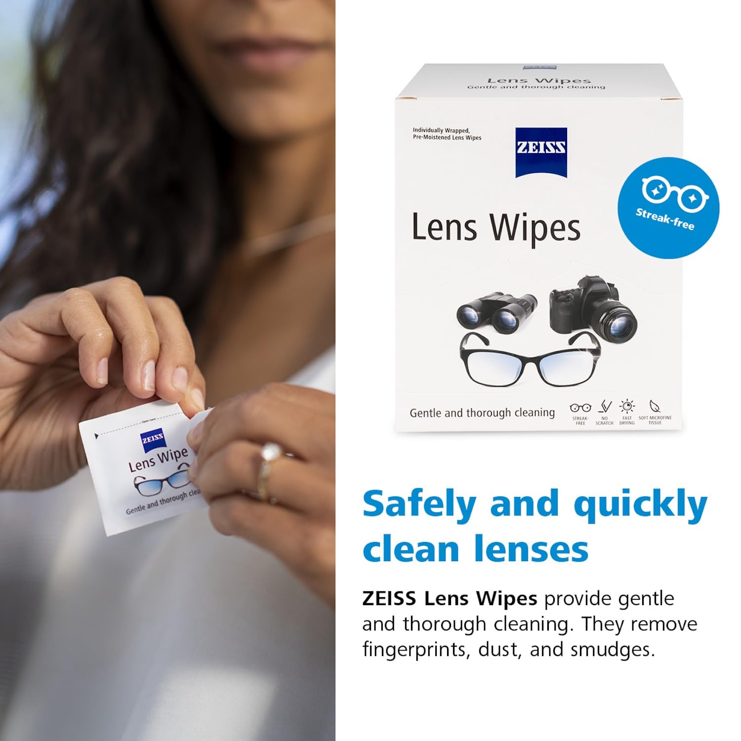 ZEISS Alcohol Wipes - Thumbnail 3