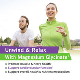 2 Pack Innate Vitality Magnesium Glycinate 500mg | 70mg Elemental Magnesium Supplement- High Absorption, Non Buffered, Non-GMO & No Gluten - Nerve, Muscle, Bone Health - 120 Vegan Capsules Magnesio