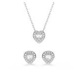 Swarovski Ariana Grande Angelic Crystal Set in Rhodium Finish - Part of the Ariana Grande x Capsule Collection