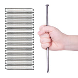 HOT SEAL Landscape Spikes 10 Inch 50 Counts Metal Landscape Edging Anchoring Spikes, Heavy Duty Nails for Artificial Turf Spike, Paver Edging, Timber Carpentry, Weed Barrier, Tent Pegs, More