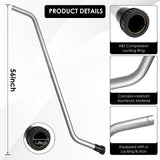 YZXQWRON Backpack Vacuum Floor Tool Set Compatible with ProTeam Vacuum & Hoover C2401, S Wand + 14" Horsehair Brush + 14" Carpet Brush, 1.5" Connection, Replacement Parts for ProTeam Backpack Vacuum