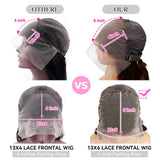 Aoque Chocolate Brown Lace Front Wig Human Hair 30 Inch 200% Density 13x6 Hd Transparent Body Wave Lace Front Brown Wigs Human Hair 4# Glueless Wigs for Women