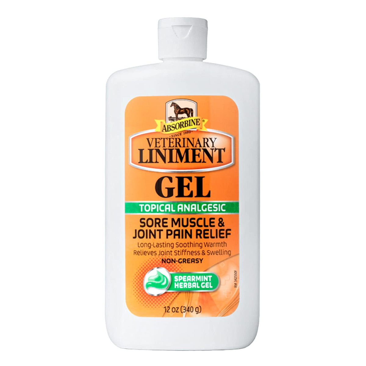 Absorbine Veterinary Liniment Gel, 12 oz Bottle
