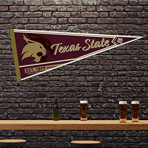 Rico Industries NCAA Classic 12" x 30" Felt Wall Décor Pennant - Great for Home/Bed Room/Man Cave Décor