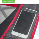 ALPHA CAMP Heavy Duty Canopy Lounge Chair Sunshade Hiking Travel Chair with Cup Holder