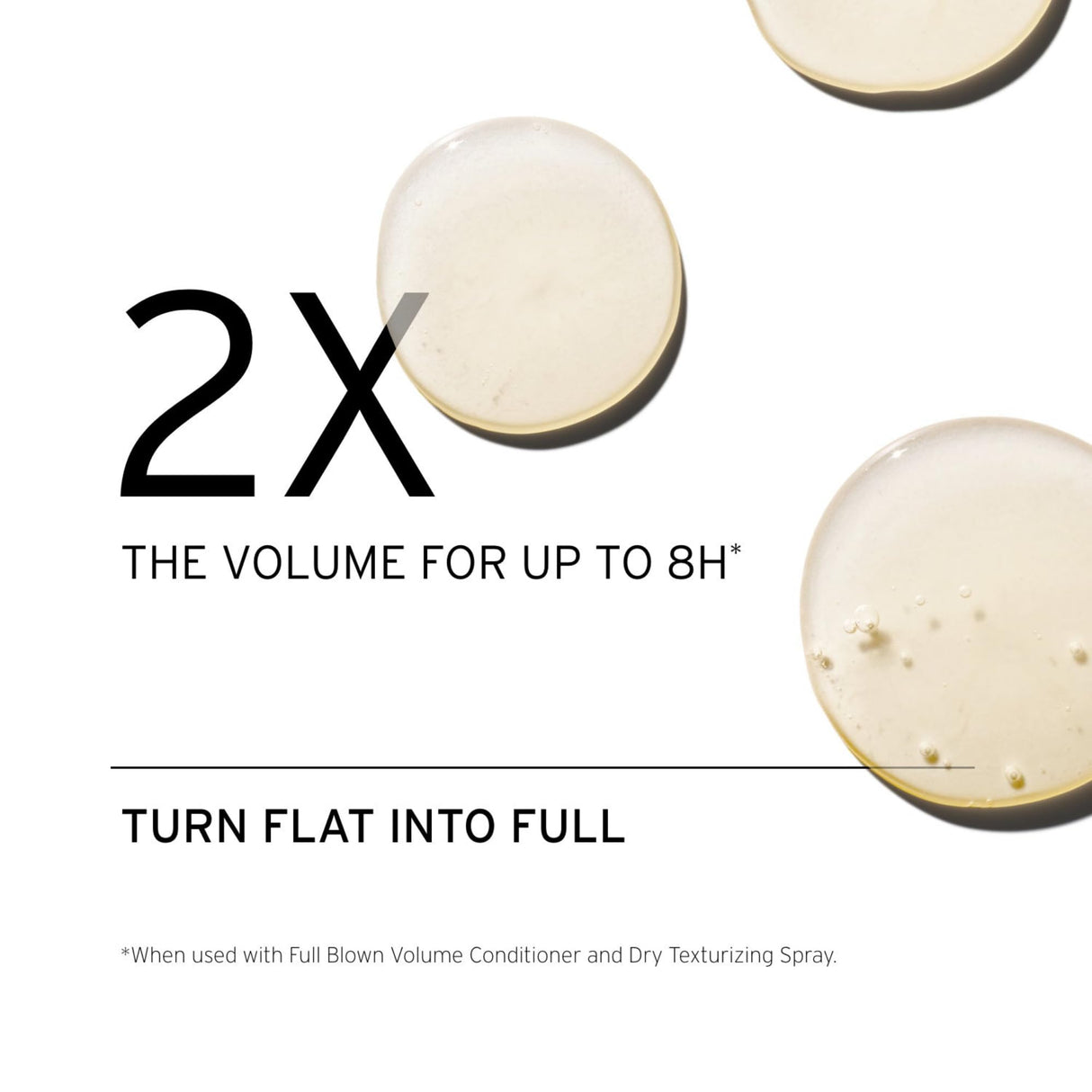 FEKKAI Full Blown Volume Shampoo (8.5 oz) + Conditioner (8.5 oz) - Adds Lift & Body for Lasting Volume For Fine or Flat Hair - Vegan, Cruelty-Free