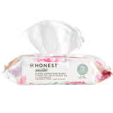 The Honest Company Clean Conscious Multi-Use Wipes | Hypoallergenic + Unscented for Sensitive Skin | Over 99% Water, Compostable, Plant Based, Baby Wipes | Rose Blossom, 288 Count
