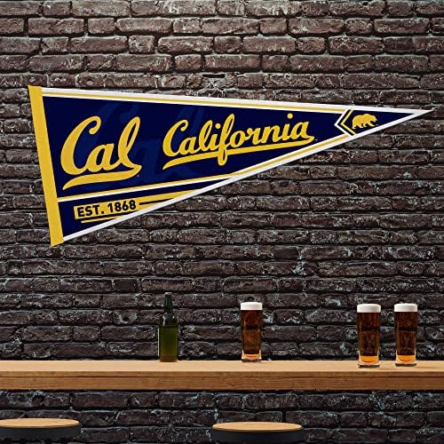 Rico Industries NCAA Classic 12" x 30" Felt Wall Décor Pennant - Great for Home/Bed Room/Man Cave Décor
