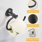 BESy Oil Rubbed Bronze Toilet Tissue Paper Holder Oil Rubbed Bronze Bathroom Accessories Toilet roll Paper Hanger, Wall Mounted, Rustproof