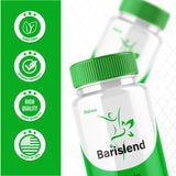 Barislend Capsules, Barisland Pills Pink Salt Blend for Women, Barislends Maximum Strength Supplement Official Advanced Formula Natural Energy Fitness Support, Bari Slend Review (60 Capsules)