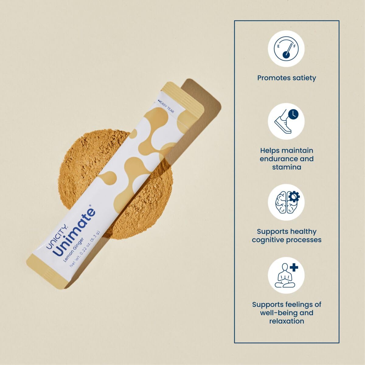 UNICITY Feel Great System Natural—Feel Great Pack with Balance Natural Orange and UNIMATE Lemon Ginger (30-day supply)