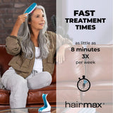 Hairmax Ultima 12 Classic LaserComb- (FDA Cleared) Laser Hair Regrowth Treatment Device for Men & Women - Reverses Thinning Hair Loss - Red Light Therapy to Stimulate Hair Growth - Cordless Design