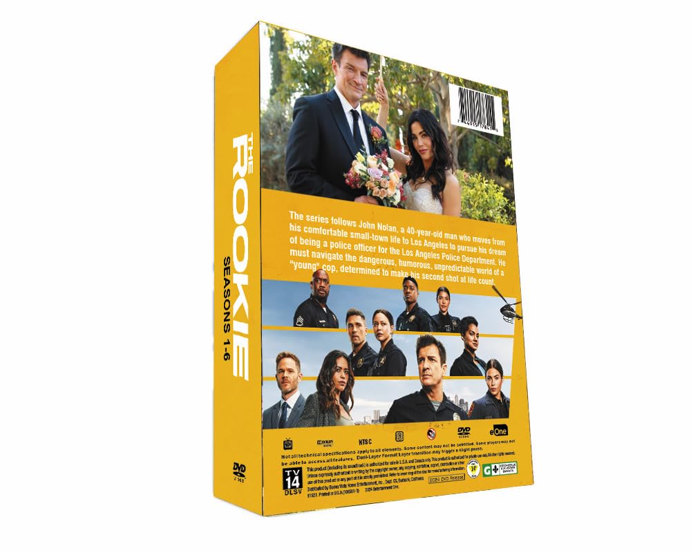 The Rookie Complete Series Seasons 1-6 [DVD]