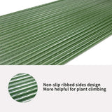 YIDIE Sturdy Metal Garden Plant Stakes 4 Ft Plastic Coated Steel Plant Sticks,Pack of 25