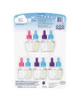 Febreze Plug in Air Fresheners, Mediterranean Lavender, + April Downy, Odor Eliminator for Strong Odors 5 Oil Refills