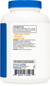 Nutricost Taurine 1000mg Capsules Supplement, 240 Capsules Per Bottle, Non-GMO & Gluten Free