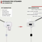 Hovinke Professional Facial Steamer On Wheels for Esthetician, Touch Screen Vaporizador Facial Steamer with Hot Mist&Timer Function, Spa and Home Use