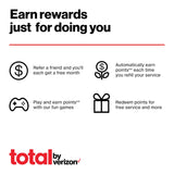 Total by Verizon $30 - Unlimited Talk and Text, 5G Data and HS/Monthly