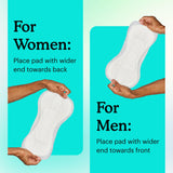 Because Overnight Booster Pads Fit All Adult Diapers, Helps Keep Your Adult Diaper Active All Night, Adds 4 Cups to Incontinence Underwear, Extra Absorbency, 45 Count