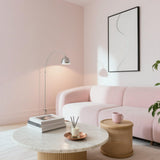 Yancorp 16"x394" Matte Pink Contact Papaer Peel and Stick Wallpaper Vinyl Wrap Countertop Wallpapers Waterproof for Cabinets Drawers Bedroom Kitchen Self-Adhesive Wallpaper