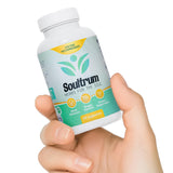 Mood Support Supplement - Daily Herbal Happiness, Energy and Focus Formula with Saffron, Omega 3 Fatty Acids, Turmeric, Rhodiola Rosea, Probiotics, L-Theanine, Magnesium and Ashwagandha - 60 Capsules