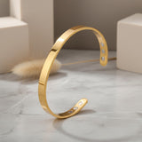 KALM Bracelet, Adjustable, with Gift Box (Gold)
