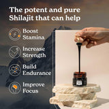 Better Alt Pure Himalayan Shilajit Resin Pack of 5 High Potency Gold Grade 375 Servings for Energy Boost & Immune Support, 85+ Trace Minerals, 75%+ Fulvic Acid, with Lab Test Report,400 mg
