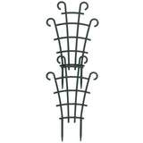 ZEAYEA 24 Pack Trellis for Potted Plants, Plastic Small Trellis for Pot, Mini Climbing Trellis Flower Pots Support for Potted Climbing Plants Vines