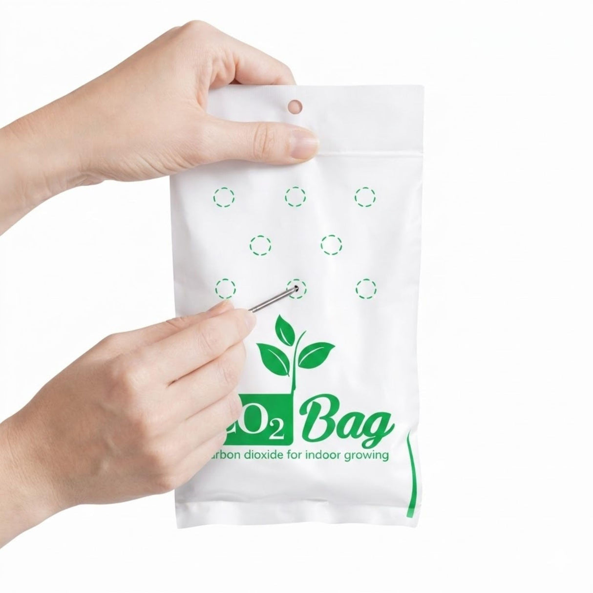 CO2BAG® M 2-Pack - Natural CO2 Generator for Grow Tents & Greenhouses | Value Bundle for Double Coverage | Boosts Plant Growth, Yield & Harvest Speed | Organic Hydroponic Supplement | Maintenance-Free