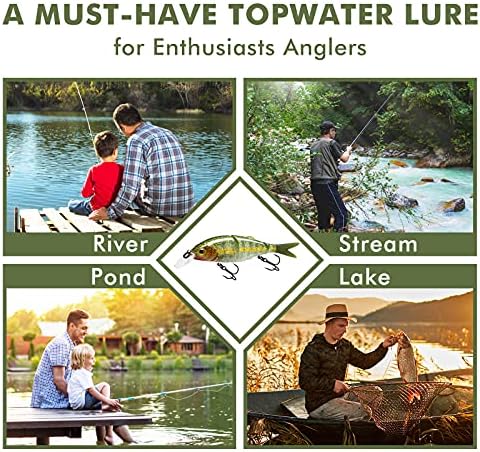 TRUSCEND Swimmax for Freshwater and Saltwater, Lifelike Fishing Lures for Bass Trout Crappie Walleye Pike Bluegill Salmon, Swimbait for Bass Fishing, Amazing Fishing Gear Gifts for Family Fishing