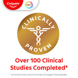 Colgate Total Whitening Toothpaste with Fluoride, 10 Benefits Including Sensitivity Relief and Stain Removal, Mint, 5.1 ounces (4 Pack)