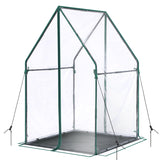 Mini Greenhouse for Indoor Outdoor: Ohuhu Portable Green House with Waterproof Pad for Small Plants Nursery Germination, 36"x36"x58.5" Heavy-Duty PVC Cover Tent Humidity Dome Seedling Accessory