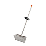 LTSEAME Sand Flea Rake, Detachable Long Handle Sand Sifter for The Beach, The Shark Tooth Screen Comes with a 16in Wide Drain Screen