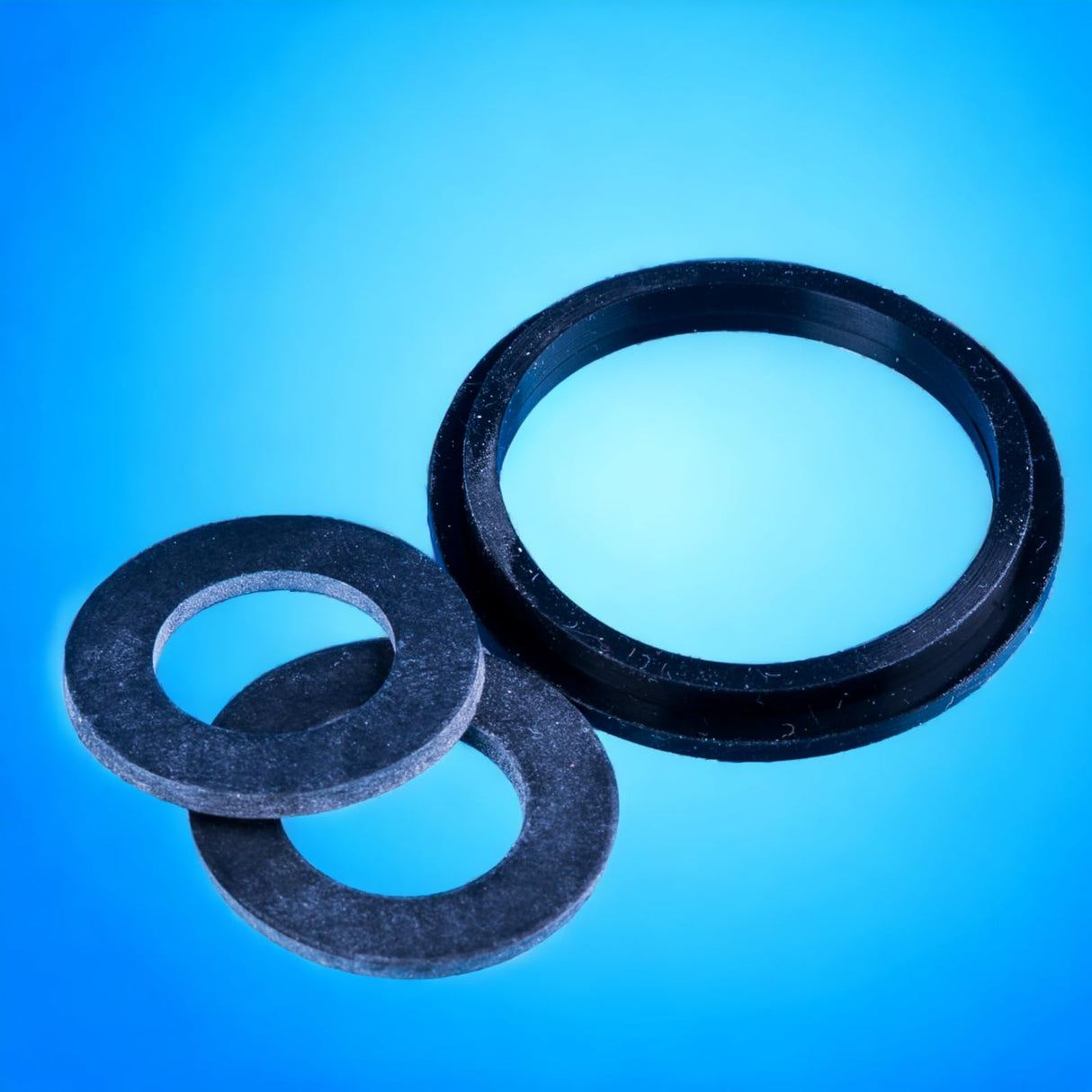 Taps2Traps™ Replacement Seal Set For Lay-Z-Spa 3pc Air and Water Rubber Washer for ABC Coupling