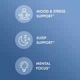 Dr. Mercola L-Theanine Plus GABA, 60 Capsules, Non-GMO, Gluten Free, Soy Free