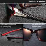 FAGUMA Sports Polarized Sunglasses For Men Cycling Driving Fishing UV400 Protection