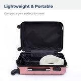 AquaSense 770-610 4 Inch Portable Raised Toilet Seat Riser, Elevated Toilet Seat for Seniors