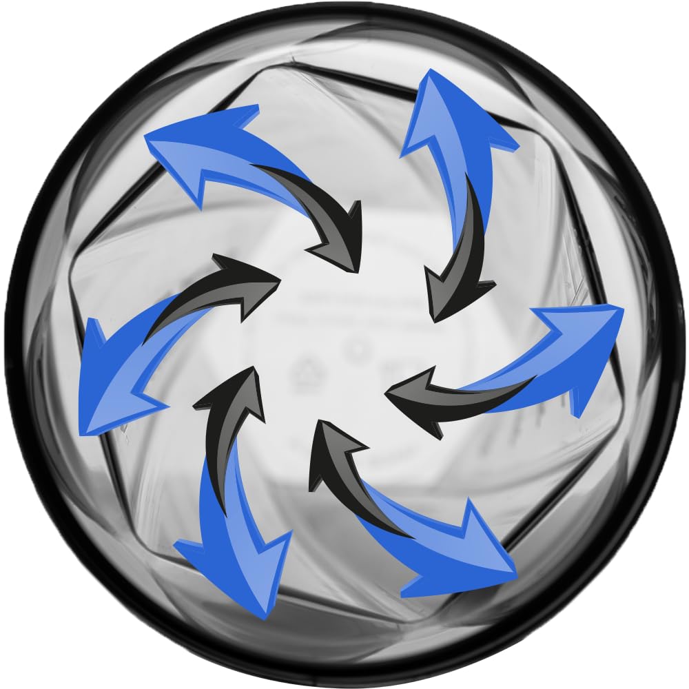 HELIMIX 1.5 Vortex Blender Shaker Bottle Holds Upto 20oz | No Blending Ball or Whisk | USA Made | Portable Pre Workout Whey Protein Drink Shaker Cup | Mixes Cocktails Smoothies Shakes | Top Rack Safe