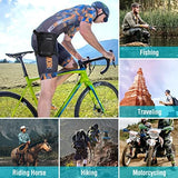 HUANLANG Drop Leg Bag for Men Women Motorcycle Leg Bags Tactical Fanny Pack Outdoor Waterproof Thigh Bag with Leg Strap Removable Leg Harness Bag for Hiking Climbing Cycling Fishing Riding Travel