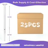 25 Pcs LED Cotton Candy Cones - Glowing Cotton Candy Sticks for Parties - Reusable & Waterproof Cotton Candy Holders - Vibrant Colors for Christmas, Birthdays & Events