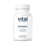 Vital Nutrients Genistein | Easily Absorbed Isoflavones for Bone Health Support* | Vegan Supplement | Gluten and Dairy Free | Non-GMO | 60 Capsules