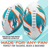 Franklin Sports NFL Team Footballs - Rubber Youth Mini Footballs for All NFL Teams - Kids Junior 8.5" Football - Official NFL Licensed Footballs