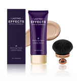 Body Coverage Perfector with Brush | Waterproof & Transfer-Resistant Body Makeup, Long-Lasting Tattoo Cover Up Cream for Legs & Body, Full Coverage Cream Foundation (Natural color)