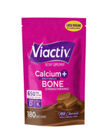 Viactiv Calcium + Vitamin D Supplement Soft, 180 Count, Milk Chocolate
