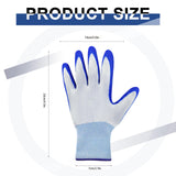 WHEATHUSK 144 Pairs Gardening Work Gloves Bulk for Men Women, Breathable Rubber Coated Garden Gloves for Construction, 9.1 Inch