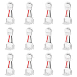 Siterlink Quick Connect Smoke Detector Adapter Plug, Compatible with GS562A Hardwired Smoke Alarm to Connect Existing Wiring Harness GA6217F 12 Pack