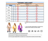 TOPONSKY Faux Fur Outwear Coats Winter Furry Women Christmas Vests Warm Jackets Royla XL
