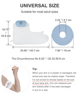 CureSquad Cast Covers for Shower Arm, Waterproof Cast Cover Arm Adult, Soft Comfortable Cast Protector for Shower Arm, Reusable Elastic Cast Bag for Bandage, Wound Care Supplies, After Surgery Gifts