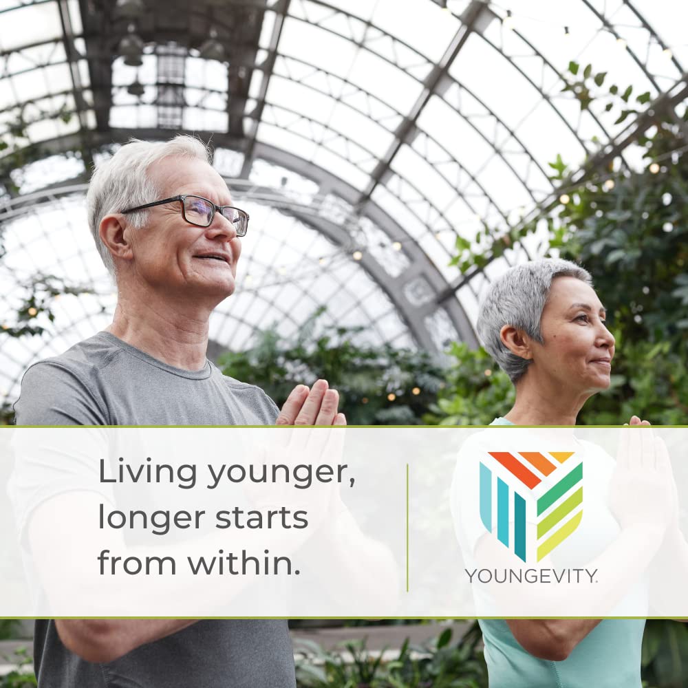 Youngevity Ultimate Gluco-Gel -for Joints, Tendons, Bones & Cartilage | Contains Glucosamine, Gelatin & Manganese | 120 Capsules | 1 Bottle